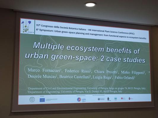 The European LIFE CLIVUT project participated in the Congress of the ITALIAN BOTANICAL SOCIETY.